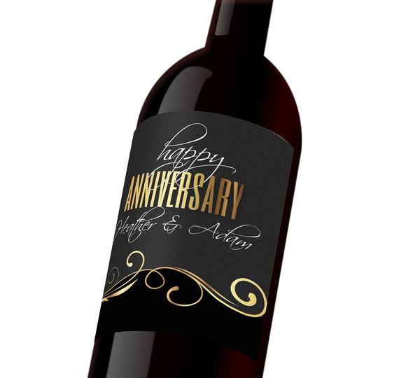 Happy Anniversary - 3x5' - Brandy Wine Flags